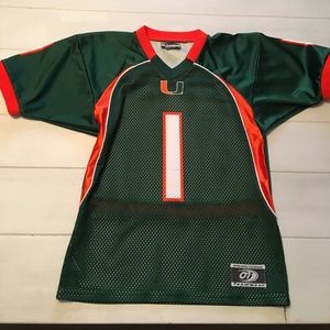 University of Miami Hurricanes football jersey
